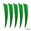 Right 50Pcs Turkey Wing 4inch Fletching Archery Arrow Feather Accessory  Hunting