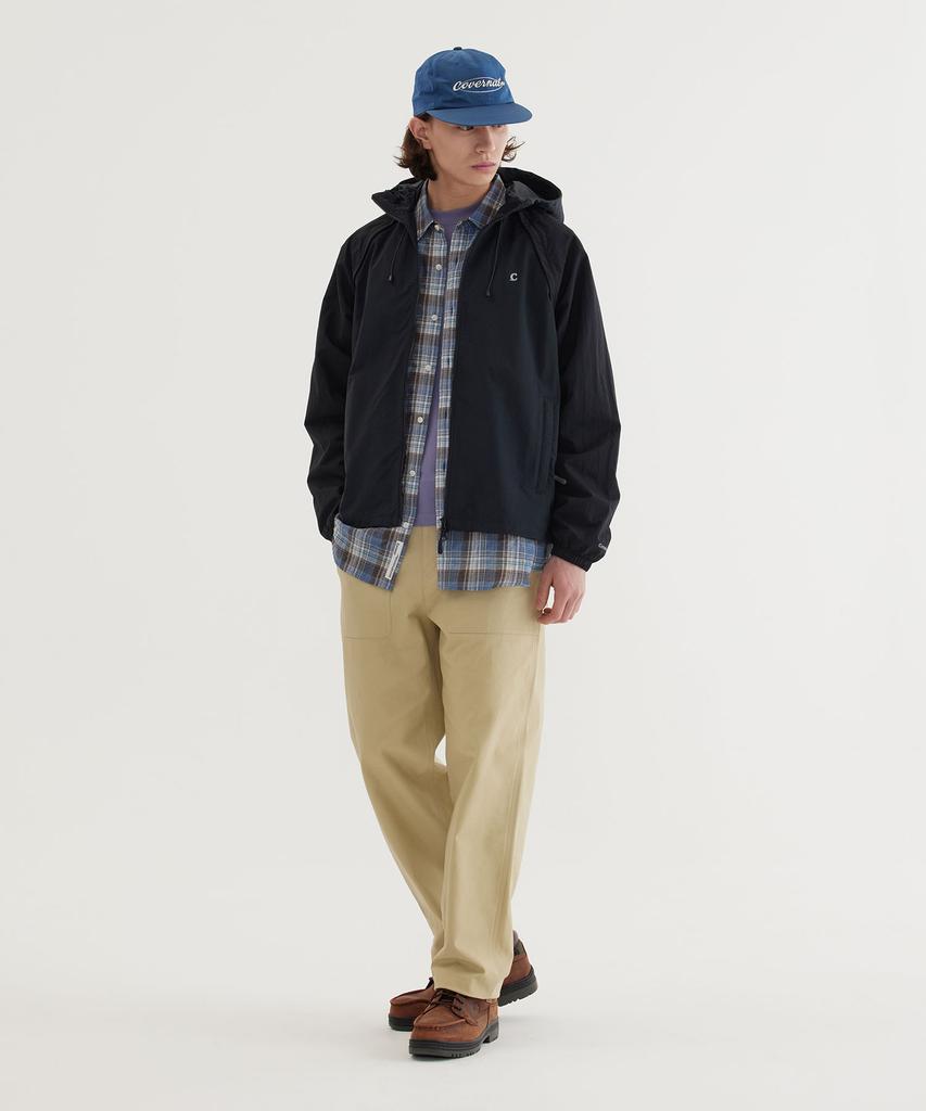 Covernat Pertex Detachable Windbreaker Jacket Black