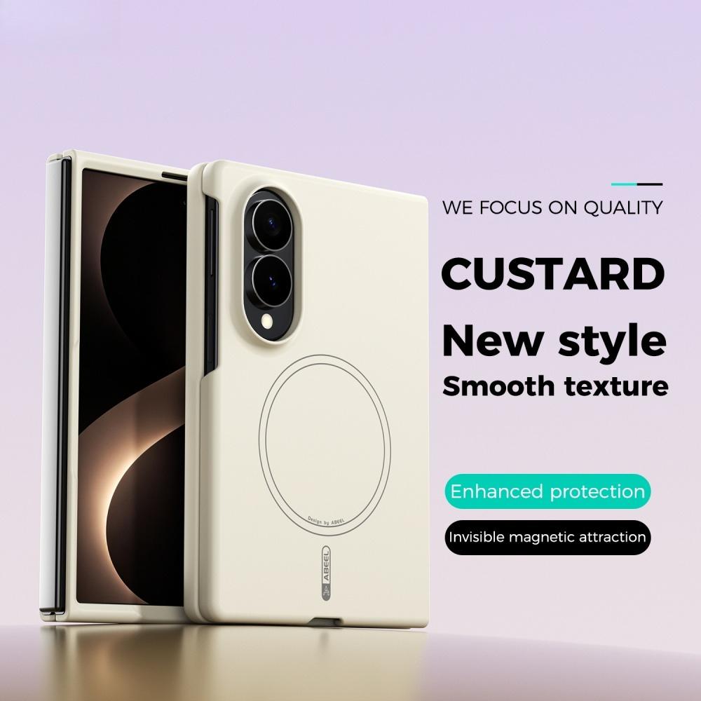 Оригинальный жидкий силикон для чехла Magsafe для Samsung Galaxy Z Fold 8 Ultra fold8 Защита камеры Мягкое покрытие, приятное для кожи ZFold8