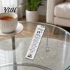 Exquisite Metal Cutting Bookmark Birthday Bookmark, Stainless Steel Page Marker with Cake Design, Smooth Family Gift Idea Edges Rust-Proof for