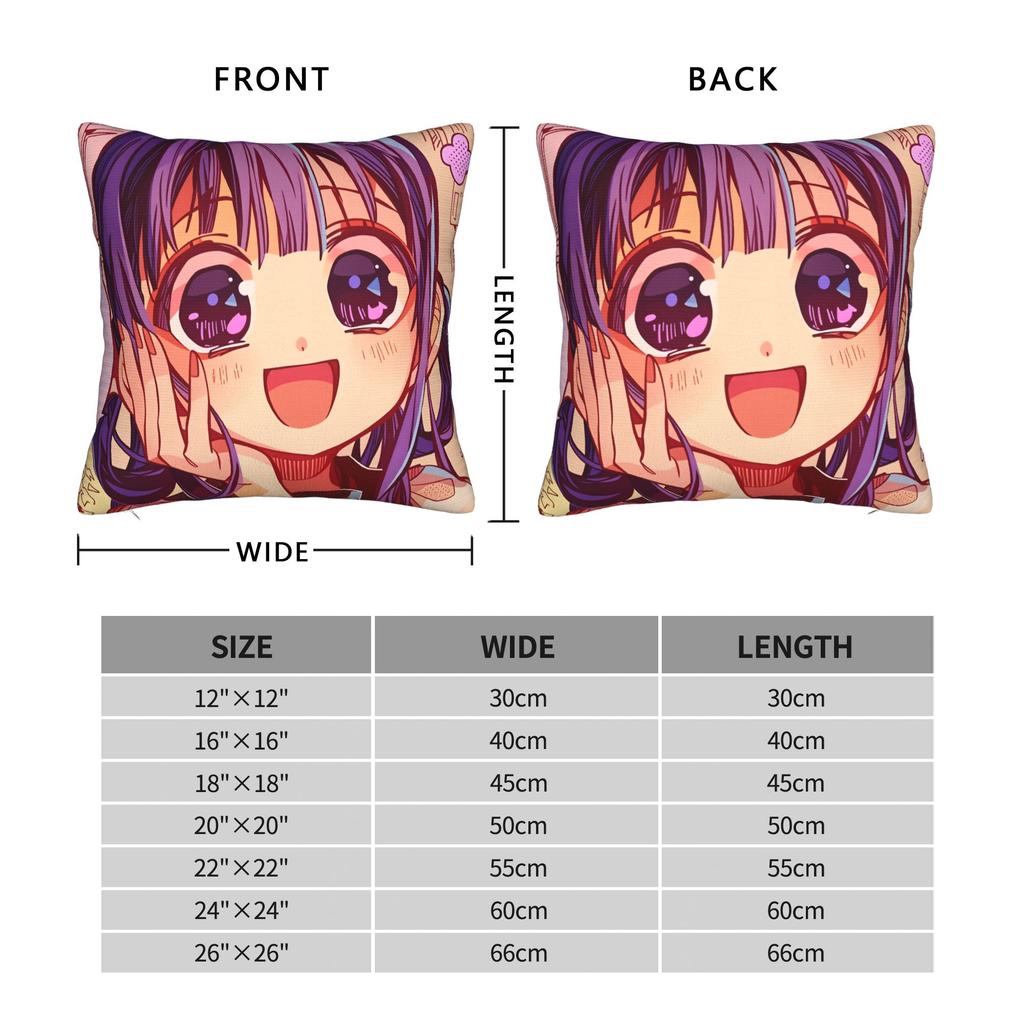 Tbhk Yugi Nene Kou Akane Pillowcases Kawaii Pillow Case For Office Car Home Decor Print Pillow Cover