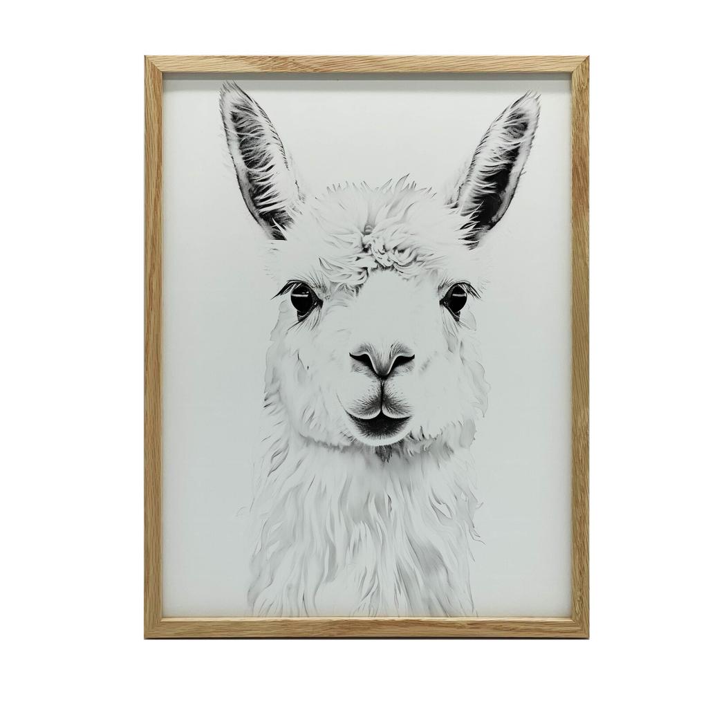 Subtle Lama Subtle Lama, 50X70 Cm, Frameless, Matte Paper 230 Gsm
