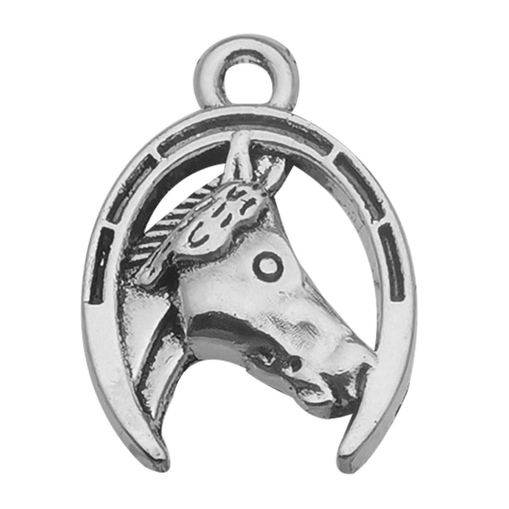 Сделай сам, ручная работа, украшения в стиле западного ковбоя: Подкова, Шляпа, Кактус Подвеска из сплава Шарм для браслета