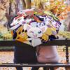 1 PC Automatic Folding Umbrella - Digimon Adventure Pattern Portable Foldable Design With 8 Ribs Christmas Birthday Gifts