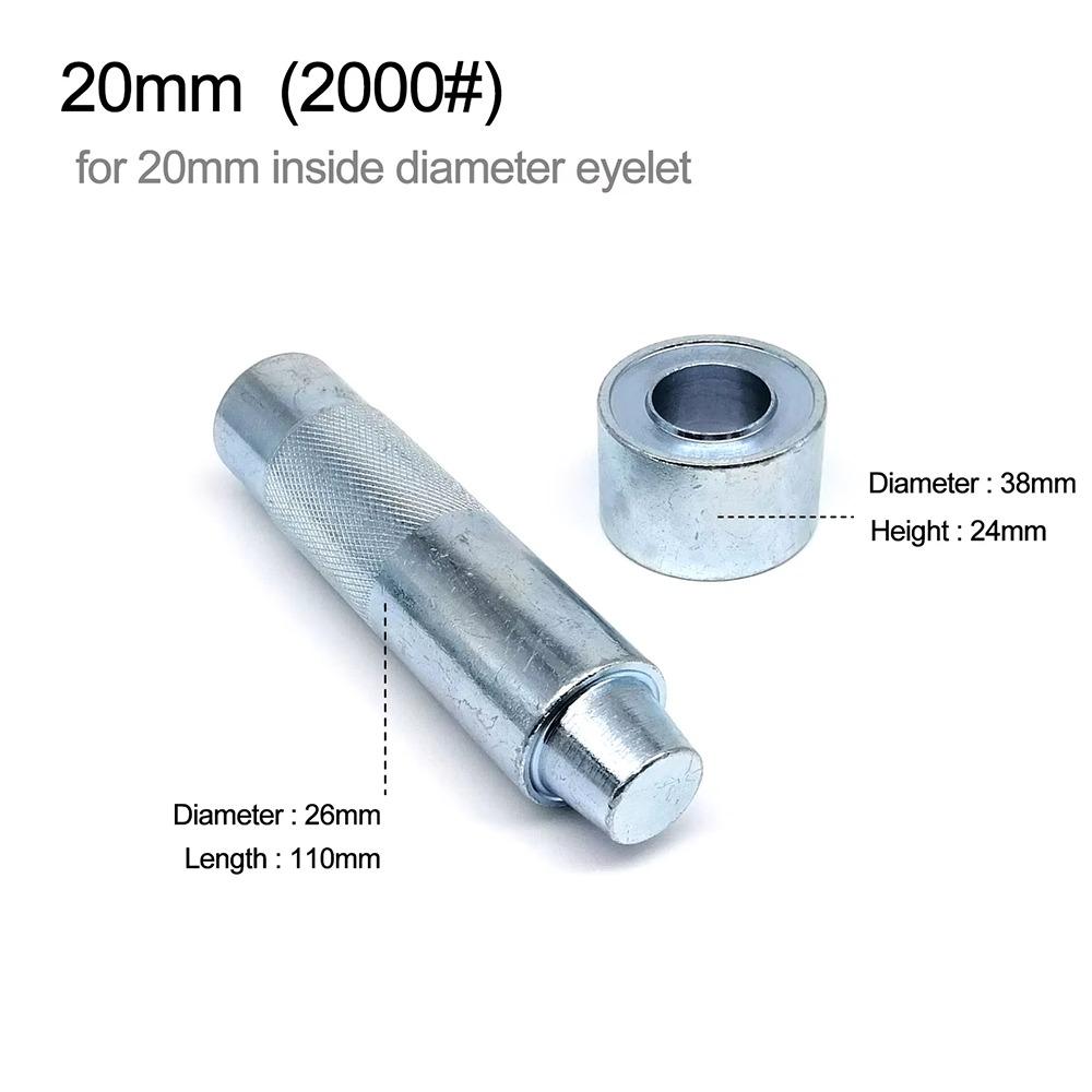 1 шт. Инструмент для установки люверсов ручной работы, Углеродистая сталь, Инструмент для установки люверсов, Пресс-форма для кожаных люверсов