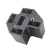 High Temperature Resistant 4/5 Pin PCB Mount Relays Socket 40A Capacity SPDT Relays Socket Connector
