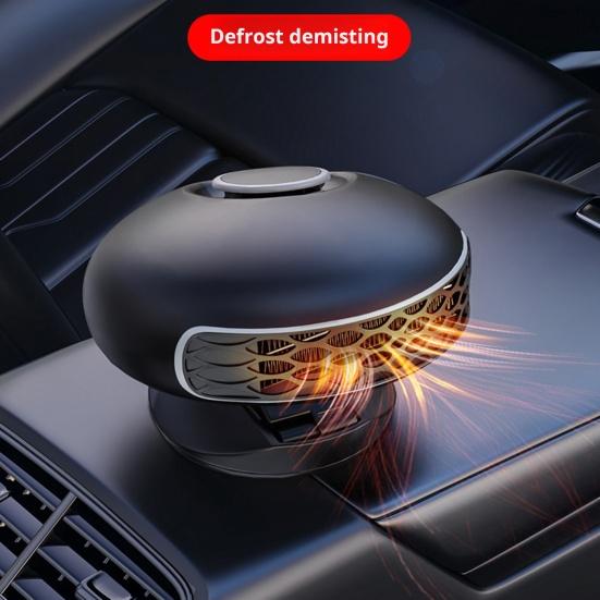 12V Car Heater Portable Windshield Defogger with Dual-Mode Fast Heating Easy to Use 150W Portable Car Defroster Windshield