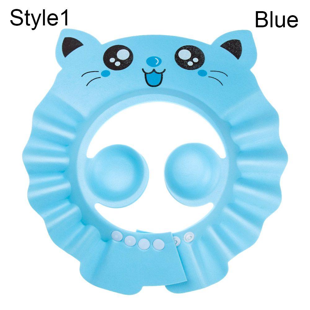 Защита глаз для девочек Водонепроницаемая портативная шапочка для шампуня Защита для мытья волос Козырек для ванны Шапочки для душа для младенцев