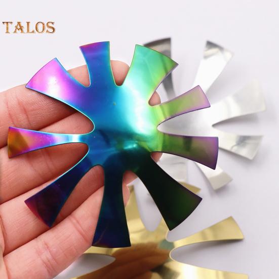 2021 New Nail Beauty Template Irregular DIY Stainless Steel French Nail Plate Model for Beauty