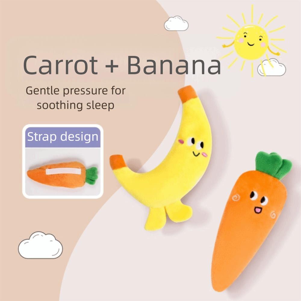 Anti-jumping Babies Soothing Sleeping Toy Soothing Sleep Newborn Sleep Banana Plush Sleep