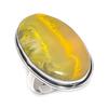 Bumble Bee Jasper Gemstone 925 Sterling Silver Jewelry Ring Size 8