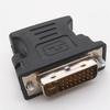 DVI (24 + 5) Адаптер VGA, интерфейс «папа-мама», от видеокарты к монитору, черный