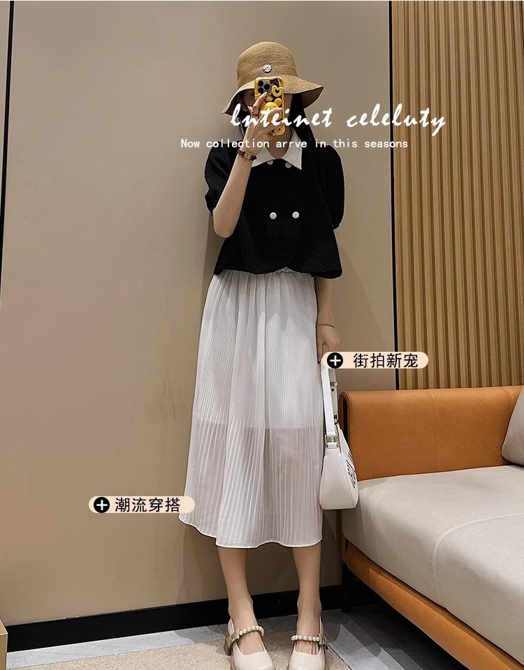 Туфли Мэри Джейн весна лето интернет-знаменитость белые высокие каблуки женские французский толстый каблук легкий вырез маленькие кожаные туфли одинарные туфли женские