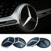 Автомобильная наклейка для Mercedes Benz Звезда на передней решетке значок логотип зеркало дно 3D ABS логотип для Mercedes-Benz для Mercedes-Benz W17