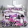 Куроми Моя Мелоди Серия Sanrio Печатный Комплект Постельного Белья для Спальни Пододеяльник Рождественские Подарки Комфорт Мультяшный С Наволочкой