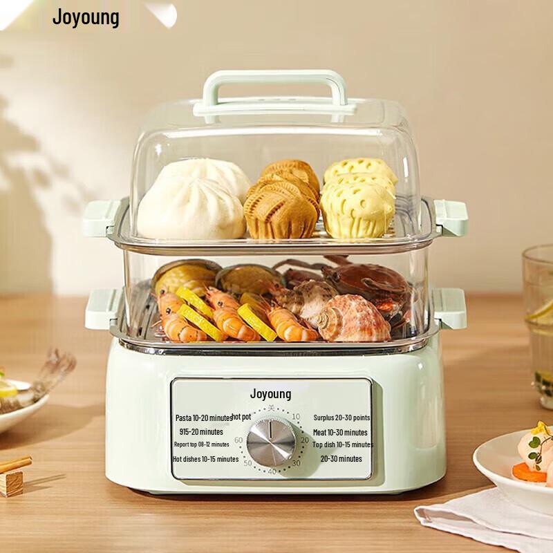 Joyoung 10L Multi-functional Electric Cooking Pot & Steamer CN plug (adapter included)