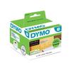 Étiquettes adresse DYMO LabelWriter - Plastique Transparent 36mm x 89mm