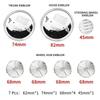 BAAP1 7pcs 45mm 68mm 74mm 82mm Car Logo Front Hood Emblem rear boot badge for BMW E28 E32 E43 E52 E53 E63 E64 E93 E94 E87 F10 F20 F30