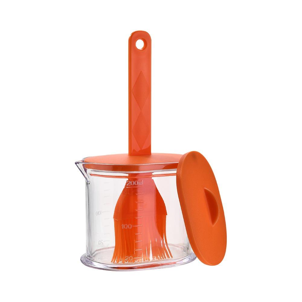 Non-Slip Handle Sauce Application Brush Heat Resistant Oil Brush  Pastry Making