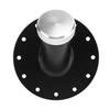 45 Degree Fuel Cell Filler Neck 45 Degree Fuel Cell Filler Neck with 12 Bolt Steel Base Aluminum  1.5in Inner Diameter