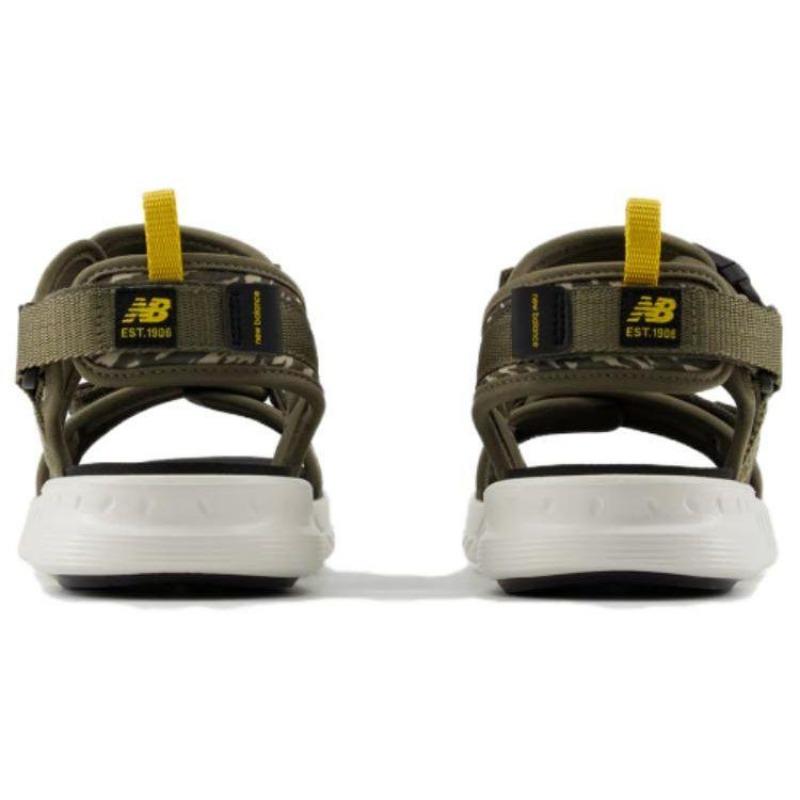New Balance 600 Мужские повседневные пляжные сандалии Зеленые SMA600B2