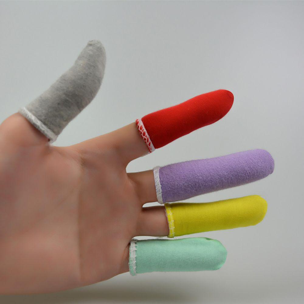 Household Breathable Fingertips Protector Gloves Picking Finger Cover Finger Cots Finger Covers