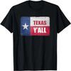 Футболка с изображением флага штата Техас и надписью 'Texas Y'all'