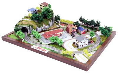 Набор для диорамы Rokuhan Z gauge, принадлежности для моделей железной дороги, настенный S071-2
