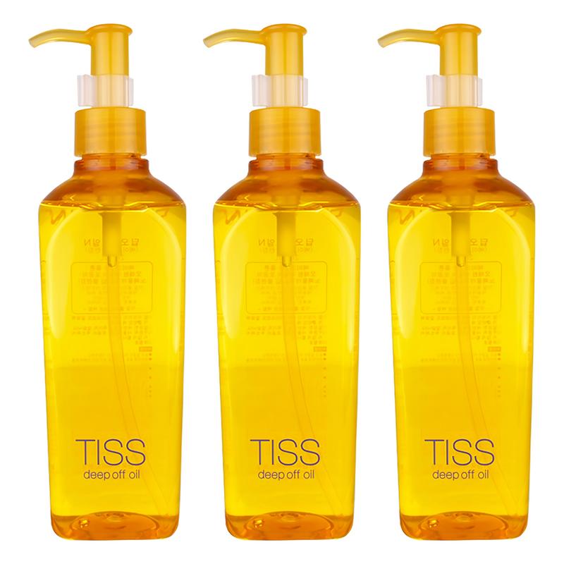 TIS Deep Off Cleansing Oil, 280ml, 3 pcs