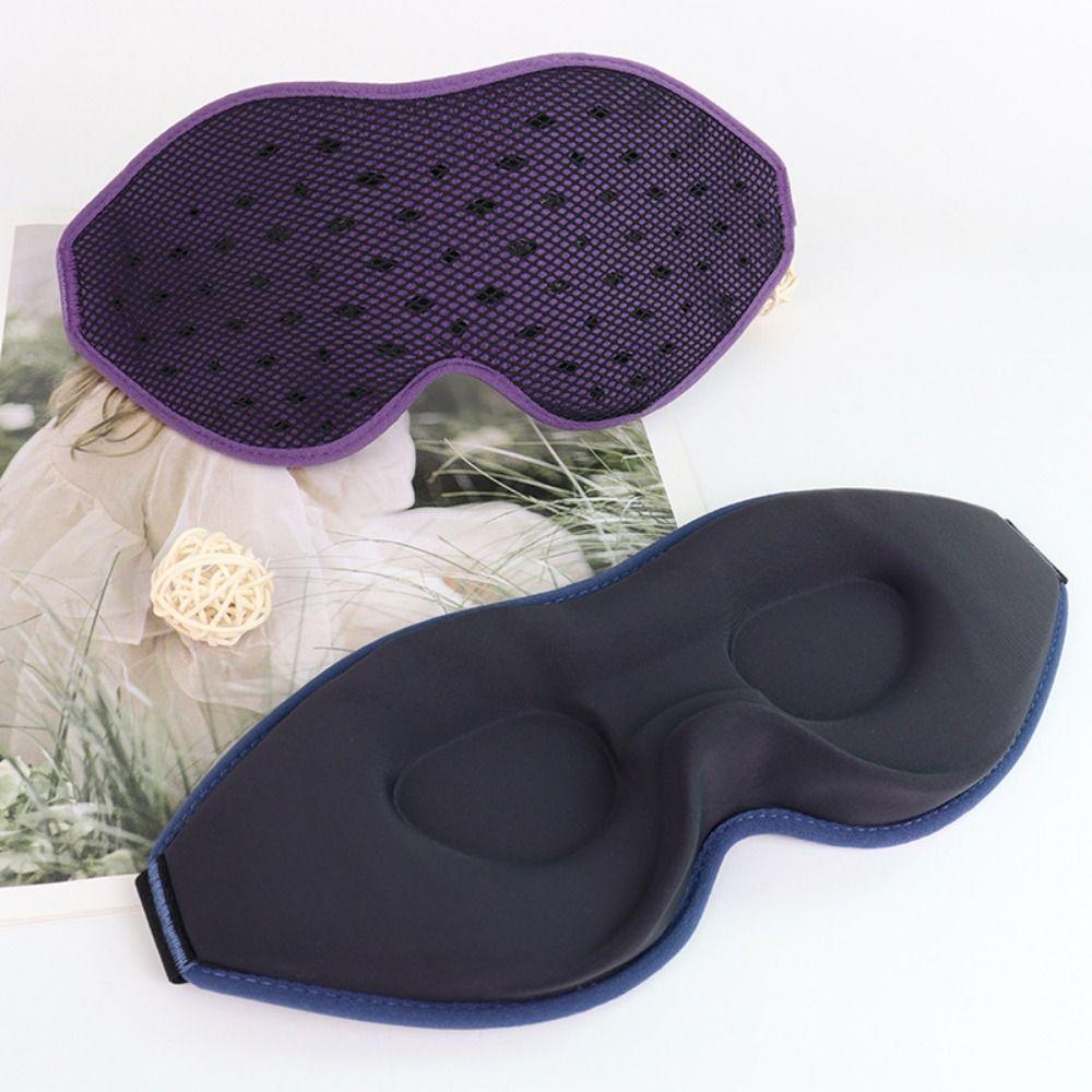 3D Contoured Sleeping Aid Eye Patch Concave Molded 3D Sleeping Mask Sleeping