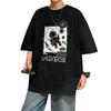 Summer Short Sleeve T-shirt Men's Loose T-shirt Summer Half Sleeve T-shirt