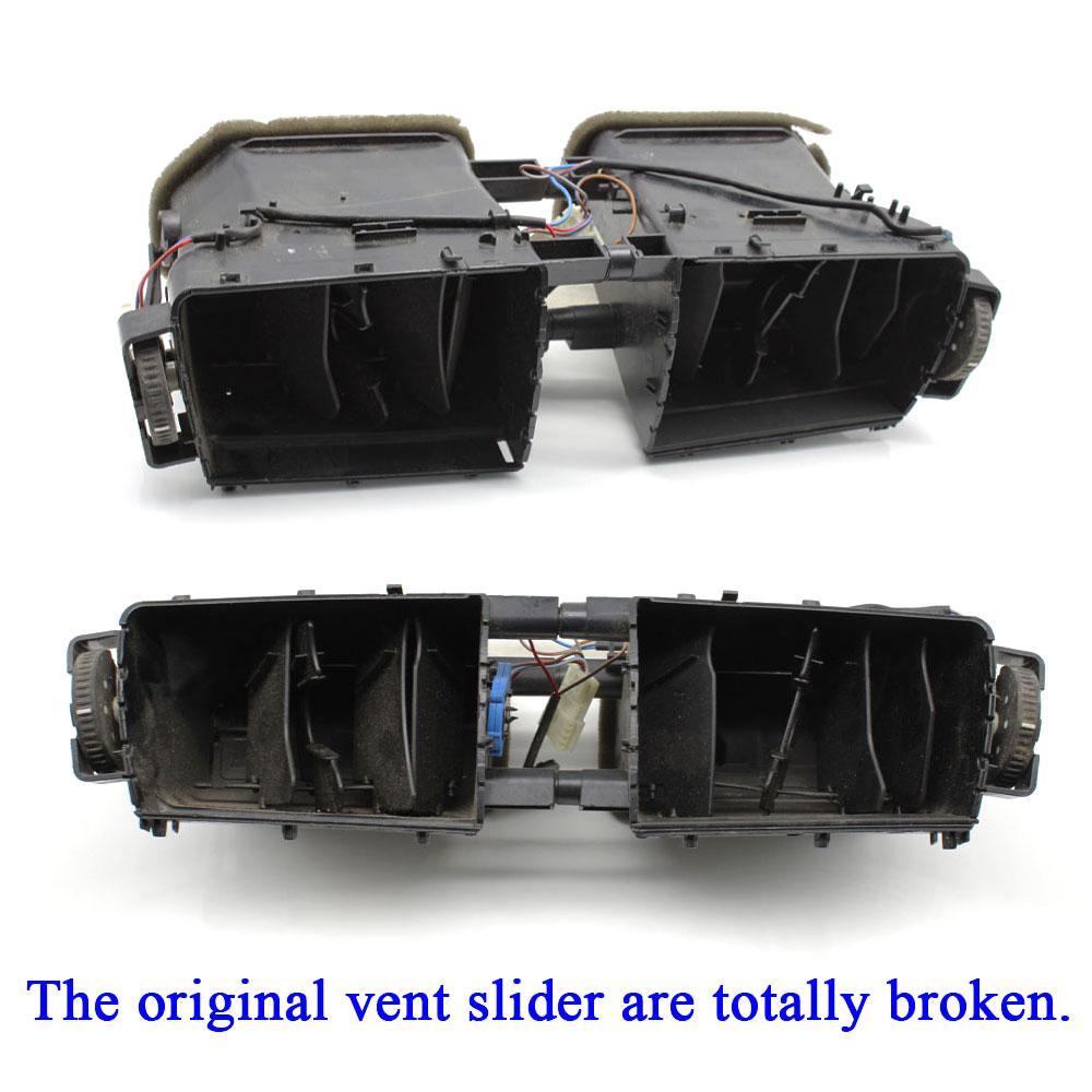 Приборная панель автомобиля, передняя центральная система кондиционирования, вентиляционная решетка переменного тока, розетка, скользящий зажим, ремонтный комплект для BMW X3 X4 F25 F26