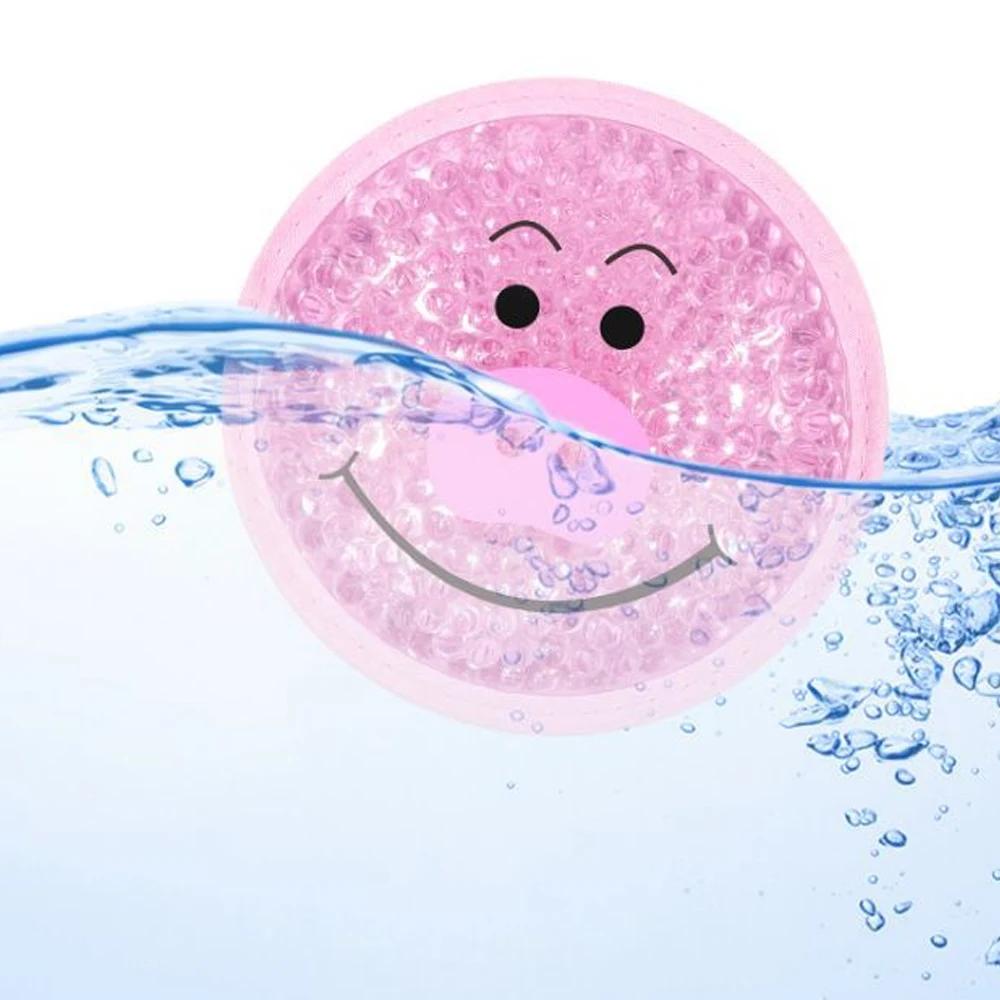 Большой пакет со льдом Милые пакеты с гелевыми шариками для тепла и холода для детской лихорадки, облегчения боли, зубов мудрости, первой помощи и травм шеи, головы, рук, ног