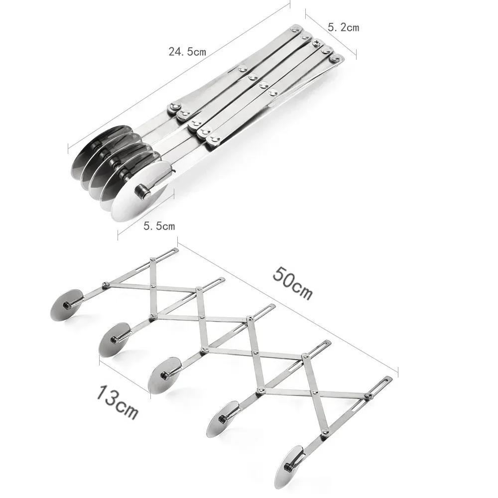 3/5/7 колесный резак, разделитель теста, боковой нож для пасты, гибкий роликовый нож, овощечистка для пиццы, кондитерских изделий, инструменты для выпечки из нержавеющей стали