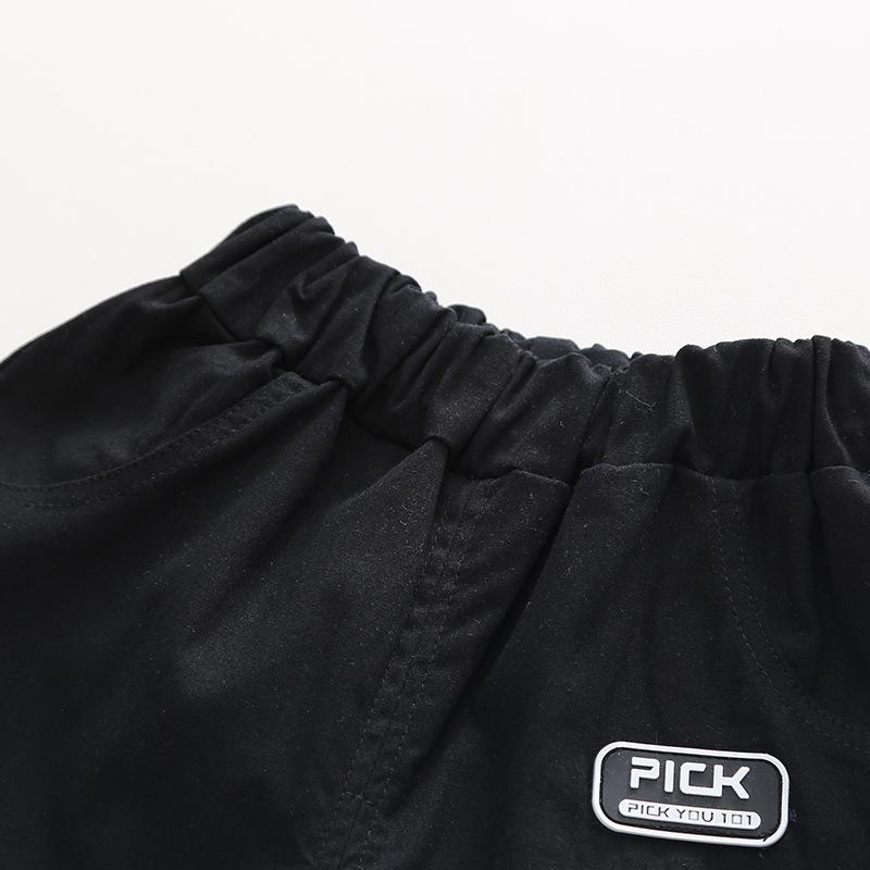 Summer Children's Polo Shirts T Shirts Short Sleeved Shorts Boys Set Children