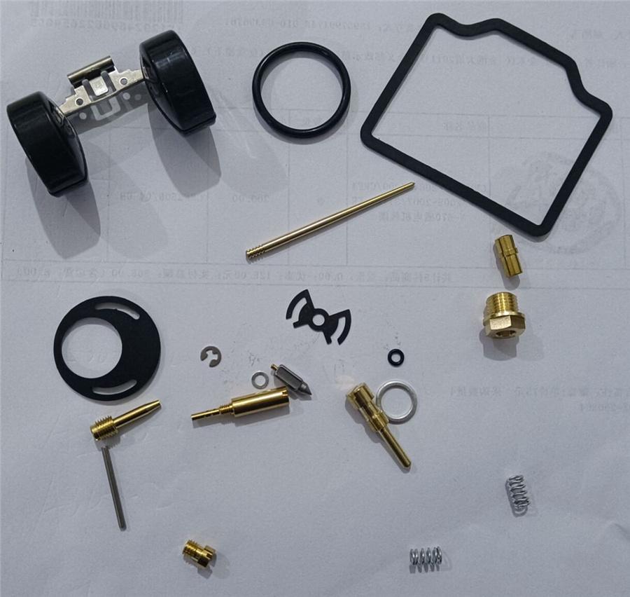 Комплект для переборки карбюратора мотоцикла Поплавковые жиклеры+Игла Для Honda CB100 CL100 SL100
