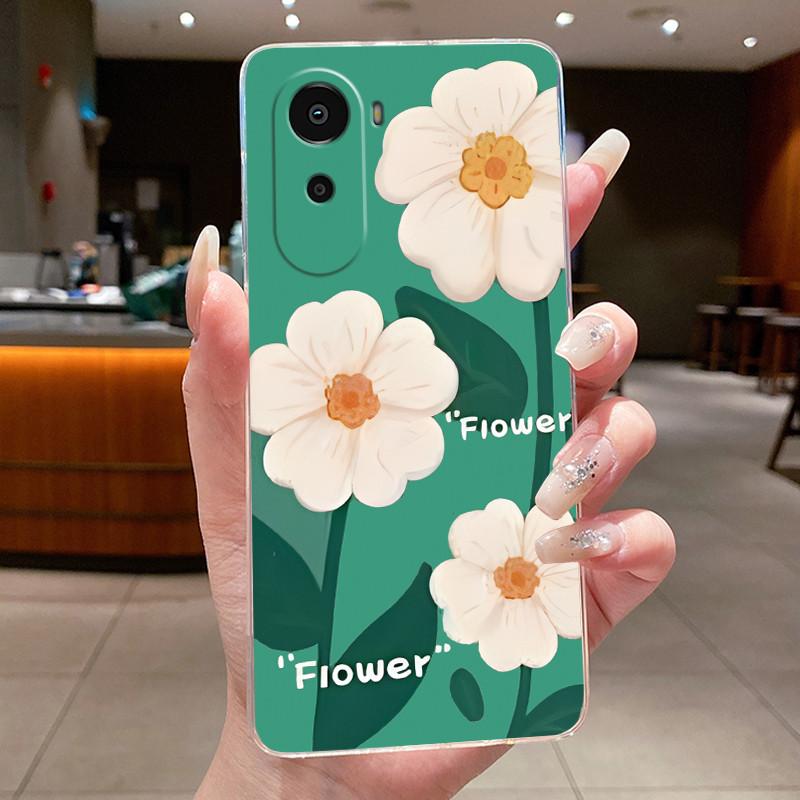 Чехол для телефона Xiaomi Redmi A7 Pro 2026, прозрачный, роскошный, модный, с бабочками и цветами, из мягкого ТПУ, для задней панели Redmi A7 Pro A7Pro