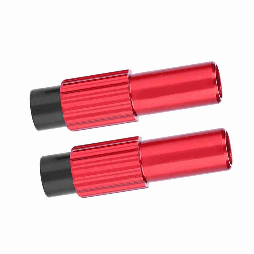 1 пара велосипедных тормозных тросов, соединительный элемент переключения передач, регулятор, корпус, крышка (красный)