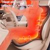 Зимняя утолщенная подогреваемая чехол на автомобильное сиденье 12В Универсальный Нескользящий Обогреватель Теплый коврик Автомобильные подушки Нагревательный защитник Универсальный B X4V1