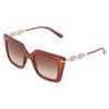 Salvatore Ferragamo Brown Gradient Butterfly Ladies Sunglasses Sf1041s 232 51