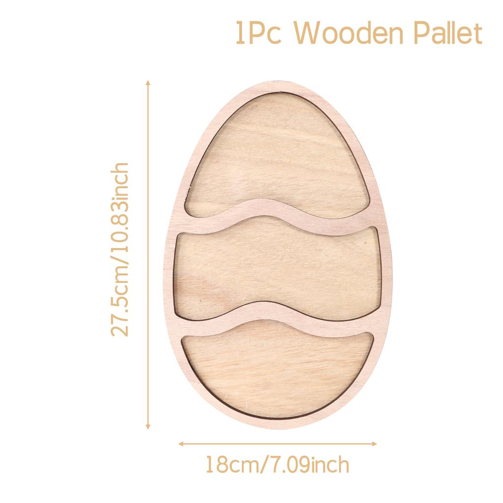 Поднос для пасхального кролика, деревянная тарелка для еды, сервировка фруктов, хлеб, деревянный весенний декор, детские украшения для торта, пасхальные принадлежности