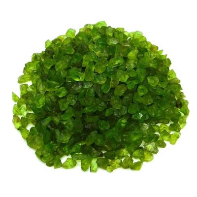 Natural Green Peridot Loose Gemstone Uncut Raw Rough 55.52 Ct Lot for Lapidary and Gem Collections