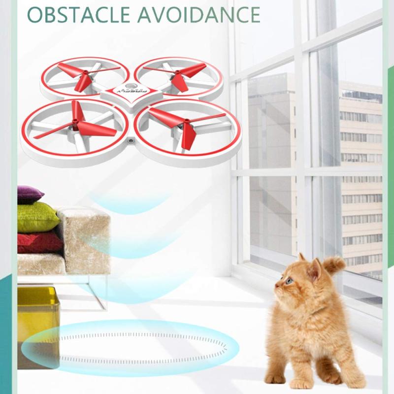 ZF04 RC Drone Mini Infrared Induction Hand Control Drone Altitude Hold 2 Controllers Quadcopter for