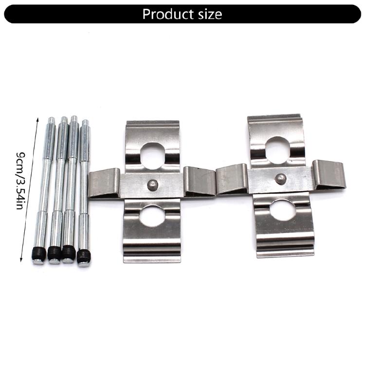 Professional Brake Guide Pins set Vehicle Specific Brake Caliper Guide Pins Metal Brake Caliper Guides for 406 Vehicles