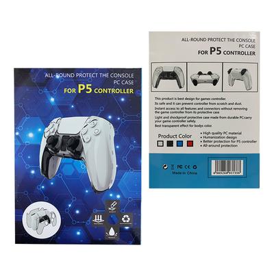 Для PS5 DualSense Скин Прозрачный Чехол из ПК Ультратонкий Защитный Чехол для Аксессуаров Контроллера PlayStation 5