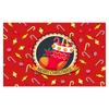 Christmas Style Carpet Soft and Living Room Doormat Santa Claus Dining Room Foyer Room Bedroom Santa Claus Floor Mat Decoration