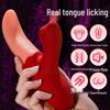 Многочастотный вибрирующий стимулятор для женщин с функцией облизывания и всасывания