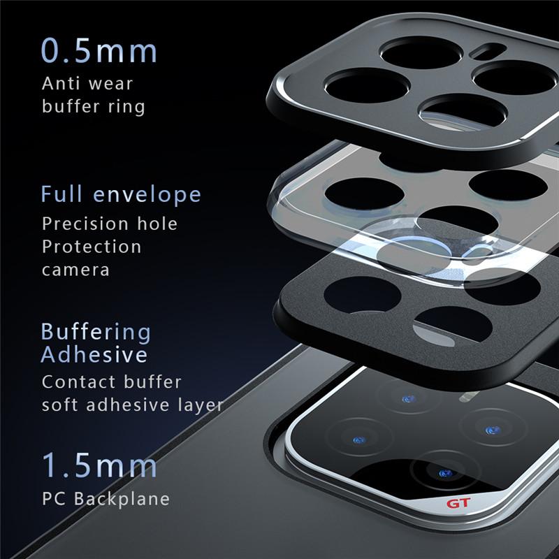 For Honor GT Pro Case Honor GT Pro Cover Soft TPU Frame PC Matte Bumper Shield Protective Back Phone Cases On Honor GT Pro Funda