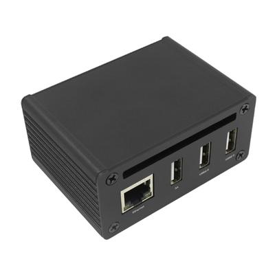 Комплект из 3-портовой платы расширения USB-концентратора и алюминиевого корпуса для корпуса RaspberryPiZero 2W/ZeroW с радиатором