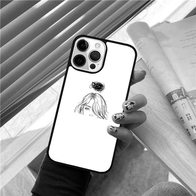Минималистичная эстетика Линии Искусство Чехол-Ракушка Для iPhone 17 Air 15 16 14 13 12 Pro Max 11 Pro Max Plus Чехол для Телефона
